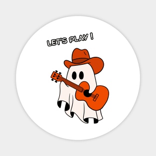 Cowboy Ghost Magnet